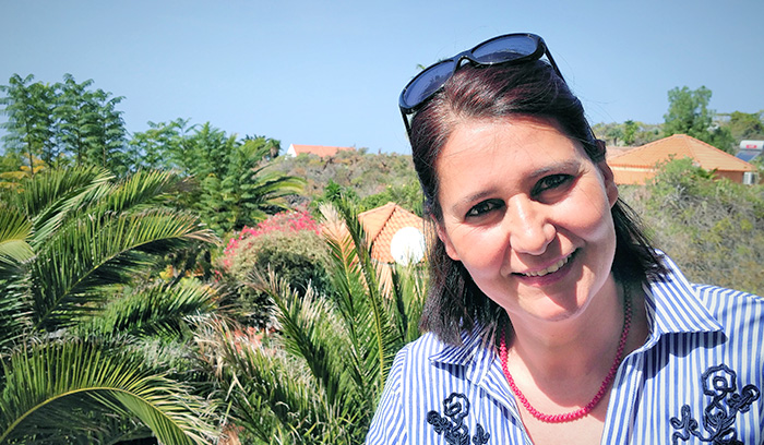 Ilona Schober, Inhaber Casa Platano und Casa Palmera Las Manchas